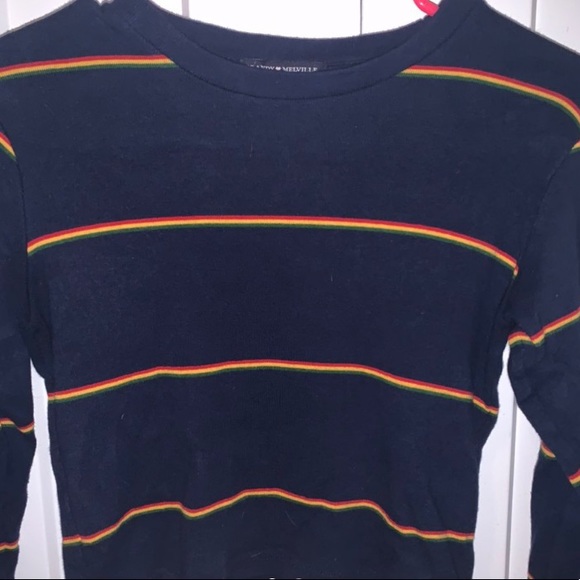 BRANDY MELVILLE STRIPED TEE - Picture 1 of 2